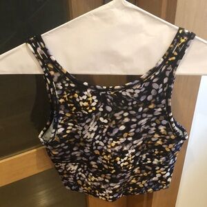 $5 FINAL!-LULULEMON Power Pivot Cropped Tank, Low Back *no tags, has Lulu symbol